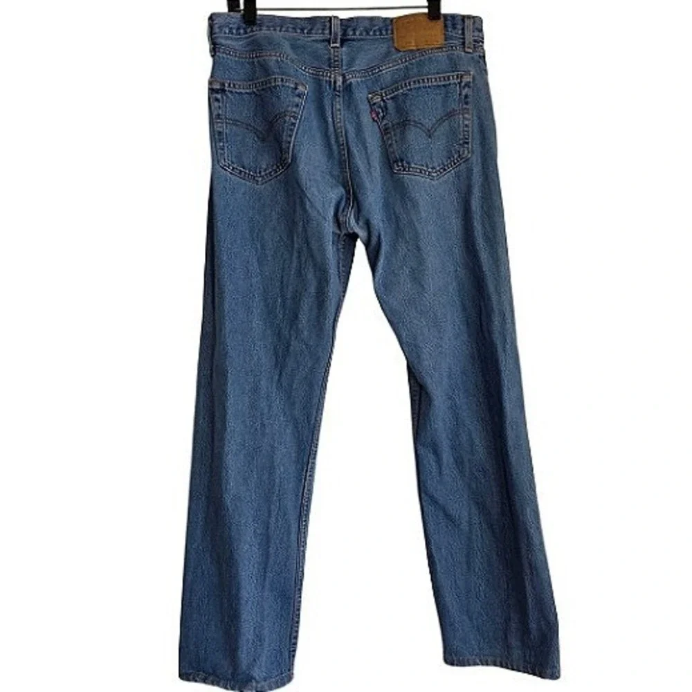Levi's 501 90's Vintage Original Fit Jeans Men 36x31 Medium Wash Made in USA EUC